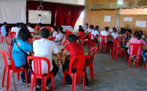 Youth gather to study bible