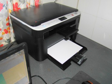 My new printer - Sumsung SCX 3200